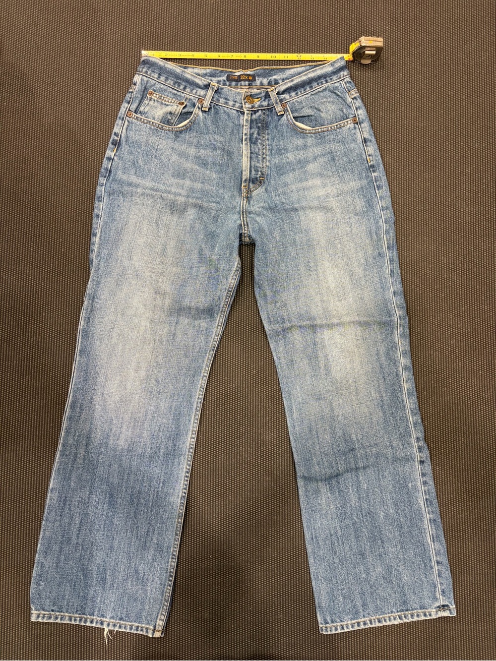 Vintage J. Crew Relaxed Straight Made in USA Denim Jeans